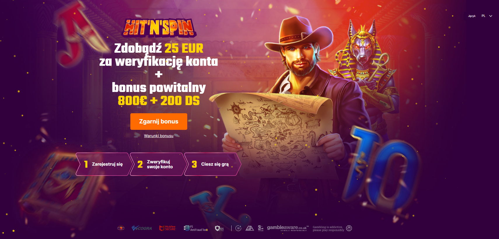 Aplikacja Mobilna HitnSpin Casino - Google Play Polska